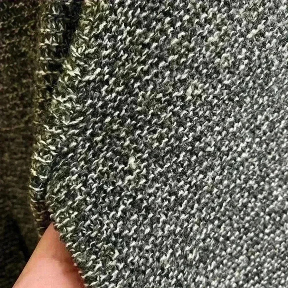 Women AB Studio 3/4 Wide Sleeves Gray Casual  Work Cardigan Button Sweater Sz S - Picture 11 of 11